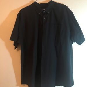 Men’s 3XL Basic Editions short sleeve button down